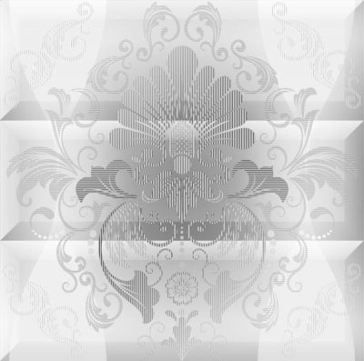  Vintage Composicion Ornamental Blanco 45х45 от 