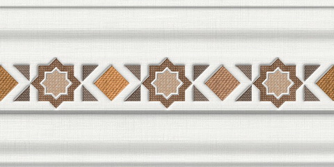  Cenefa Albaicin marrone 15x30 бордюр от PAMESA