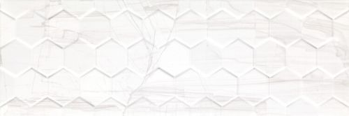  Brennero White Hexagon Rett 25x75 стена от CERAMICA KONSKIE