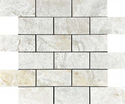Мозаика Mosaic Lumix White Mosaic Brick Bone от VELSAA