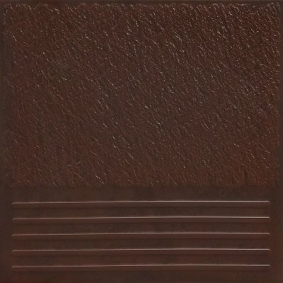 Клинкер Каир 4 коричневый 29,8х29,8 ступень прямая от КЕРАМИН