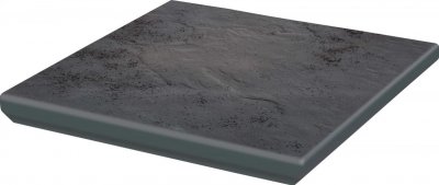  Ступень с носиком угловая Ceramika Paradyz Семир графит B1a 33х33 от CERAMICA PARADYZ
