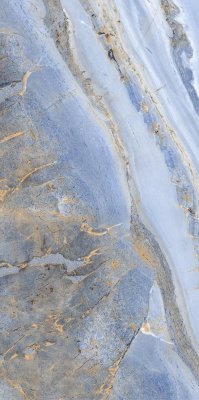  Керамическая плитка 60*120 BRONKO BLUE MATT+CARVING (ППх) от ITALICA
