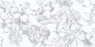 Керамическая плитка Carrara Flowers 31,6х63 плитка настенная от AZORI