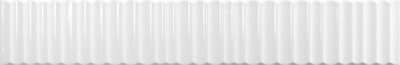  КЕРАМИЧЕСКАЯ ПЛИТКА METALLICA TOKYO WHITE БЕЛЫЙ BRILLO 5x30 от CERAMICA VILAR ALBARO