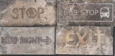  Керамическая плитка ROAD SIGNS MIX BROADWAY 10X20 от CIR