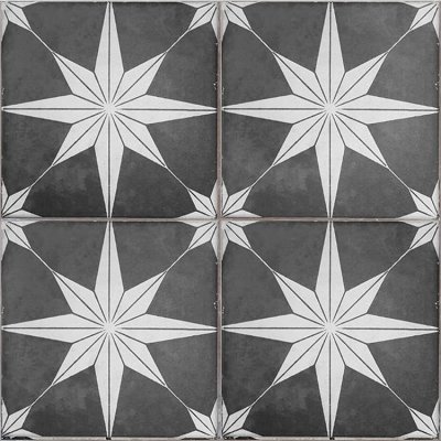  Керамогранит SCINTILLA Night Black Pre-cut 45x45 от ETILI SERAMIK