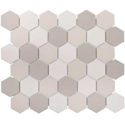  Non-Slip Hexagon Small LB Mix Antislip 32.5x28.2 противоскользящая мозаика от STAR MOSAIC