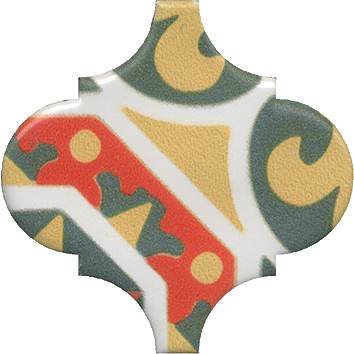 Плитка Арабески Майолика Декор орнамент OS\A35\65000 6,5х6,5 от KERAMA MARAZZI