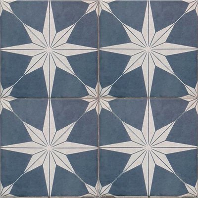  Керамогранит SCINTILLA Midnight Blue Pre-cut 45x45 от ETILI SERAMIK