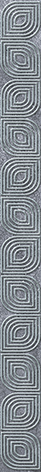  Кампанилья Бордюр серый 1504-0154 / 1504-0418 3,5x40 от LB-CERAMICS