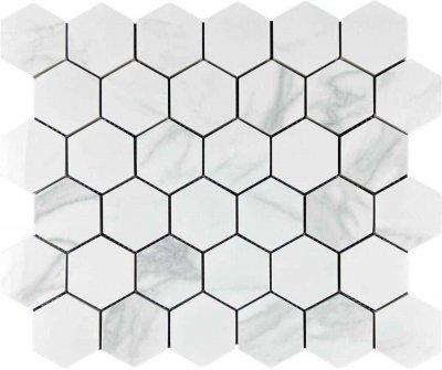 Мозаика Mosaic Saturio Glacier Mosaic Hexagone чип 9.5х11 от VELSAA