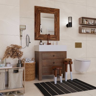  Керамогранит Soft Milk Stone Satin Carving от BUONО CERAMICA