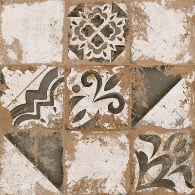  КЕРАМОГРАНИТ MEMORY 7 GRIS МУЛЬТИКОЛОР BRILLO 58x58 от EL MOLINO