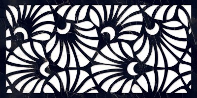  Плитка Artceramic Mira Black Decore 60x120 High Gloss (1,44 кв.м.) от ART CERAMIC