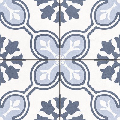  Керамогранит CHATEAU Blue Pre-cut 45x45 от ETILI SERAMIK