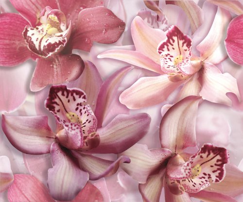  Porto Flowers "Orchide lila" Панно 50x60 (2пл) от CERROL