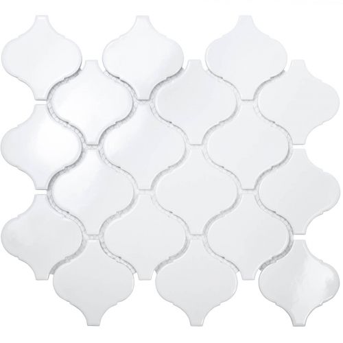 156 Shapes Latern White Glossy 28x24.6 мозаика от STAR MOSAIC