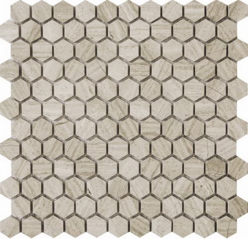  QS-Hex011-25H/10 30,5х30,5 мозаика каменная от Q-STONES