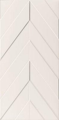  4D Chevron White Matt Rett 40х80 от MARCA CORONA