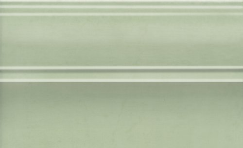 Плитка Левада Плинтус зеленый светлый глянцевый FMB027 25х15 от KERAMA MARAZZI