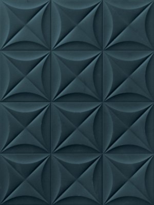  4D Flower Deep Blue 20х20 (1.04m2) от MARCA CORONA