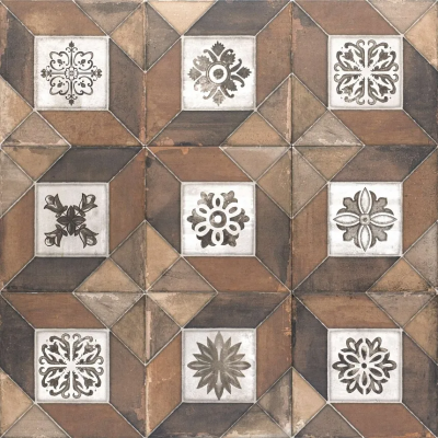 Керамогранит Elegance Deco Brown 20x20 Керамогранит от MAINZU