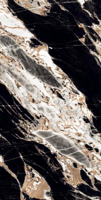  Керамическая плитка 60x120 NOKS BLACK - A HIGH GLOSSY (х) от BLUEZONE