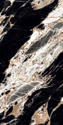  Керамическая плитка 60x120 NOKS BLACK - B HIGH GLOSSY (х) от BLUEZONE