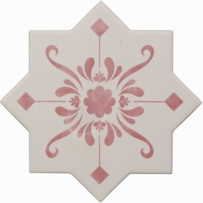 Керамическая плитка BECOLORS STAR 13,25X13,25 DEC. STENCIL CORAL от Cevica
