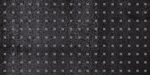 Плитка Metallica Pixel Декор чёрный 25х50 от LAPARET