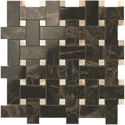  S.M. Фраппучино Дарк Мозаика Твист 30.5х30.5/ S.M. Frappuccino Dark Twist Mosaic от 
