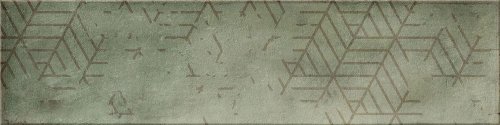 Керамическая плитка Decor Omnia Green 7,5x30 от CIFRE