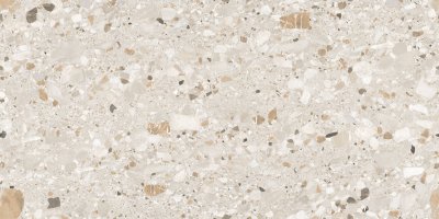  Керамогранит Realistik Тераццо кремовый матовый карвинг 60x120 (1,44) от REALISTIK