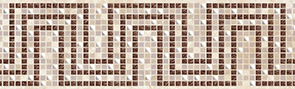 Плитка Illyria mosaic Бордюр 7,5x25 от CERAMICA CLASSIC