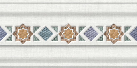  Cenefa Albaicin verde 15x30 бордюр от PAMESA